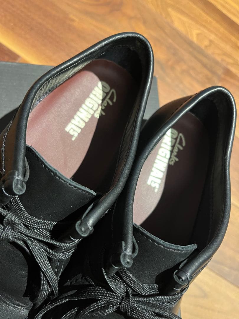 最終値下　クラークス ワラビー ゴアテックス レザー UK9 27センチ GTX