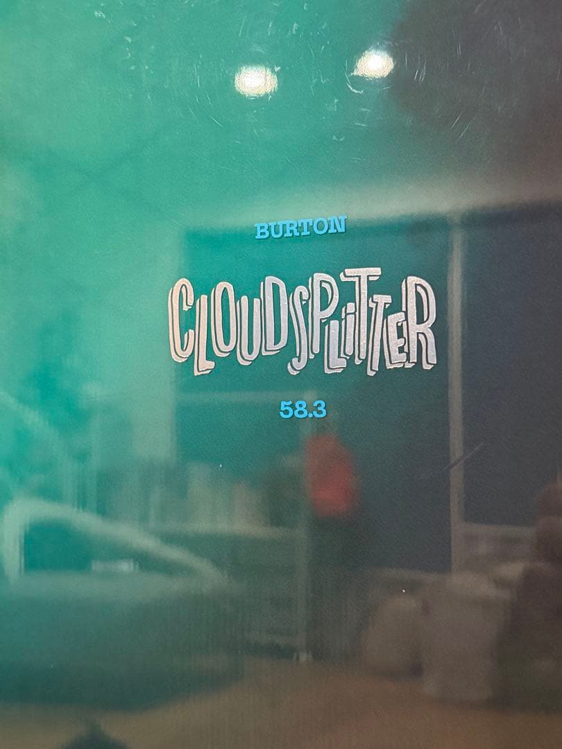 レア美品！BURTON CLOUDSPLITTERパウダーボード