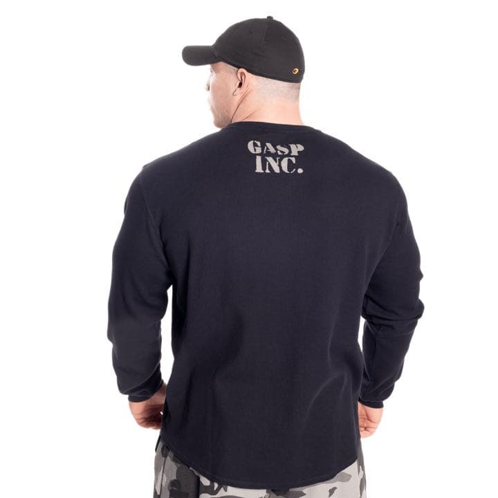 gasp サーマルジムスウェット　ブラック　M
