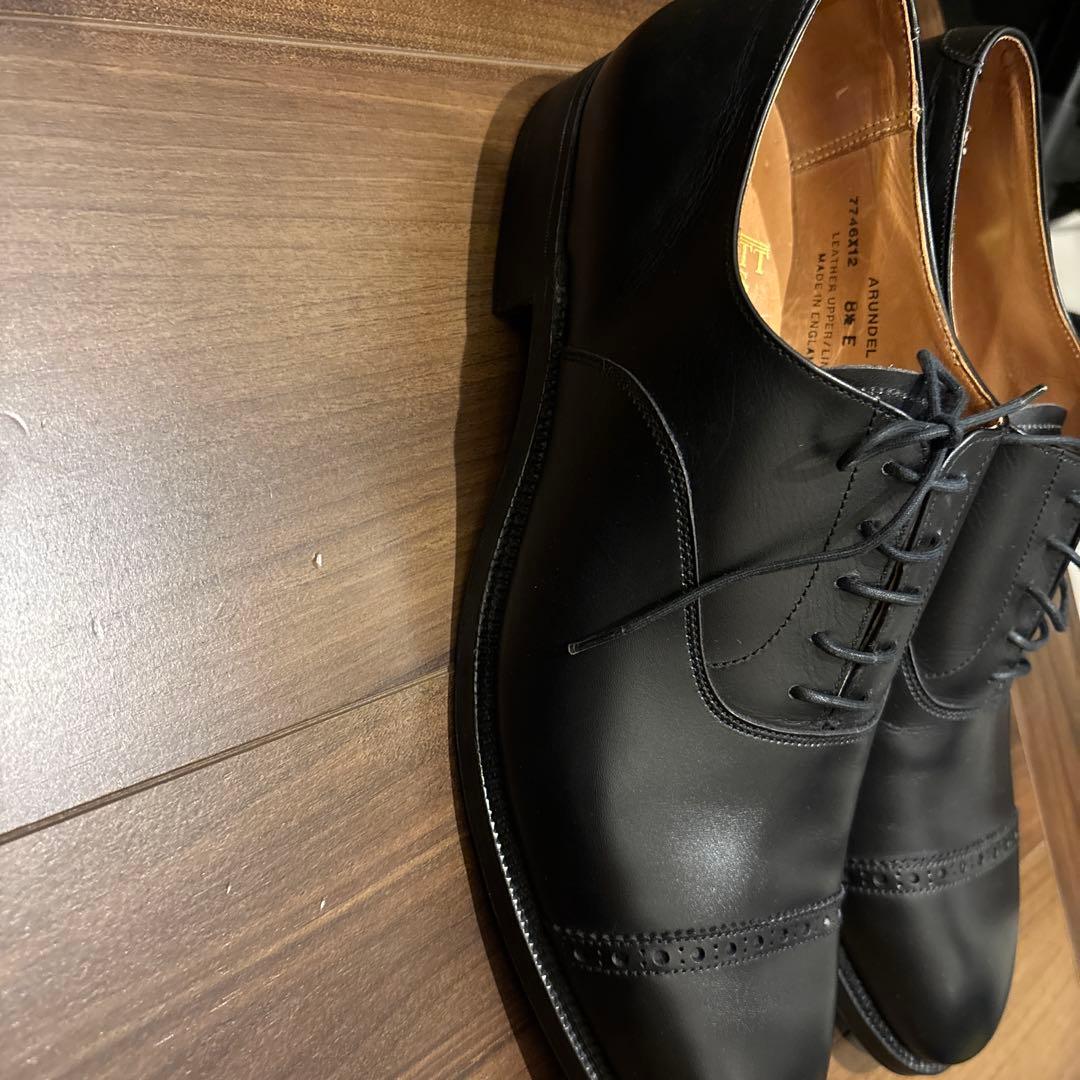 Crockett & Jones 黒 ドレスシューズ