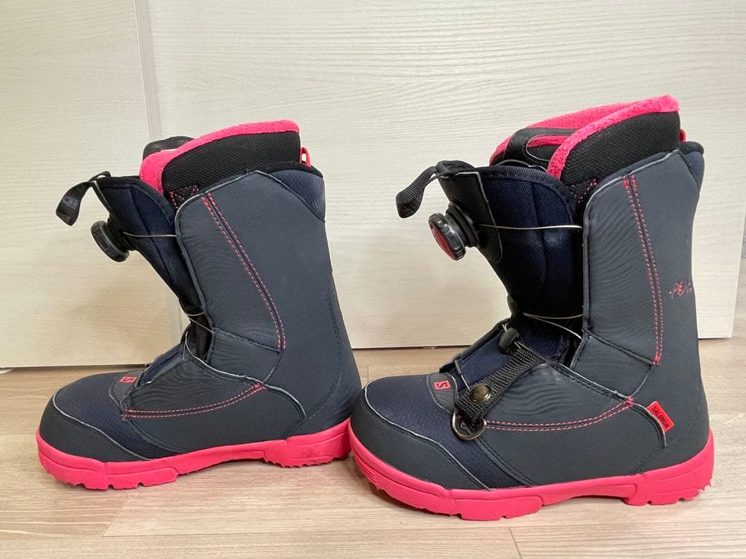 SALOMON サロモン スノーボード セット 135 23cm ケース付き