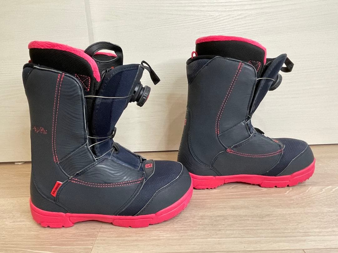 SALOMON サロモン スノーボード セット 135 23cm ケース付き