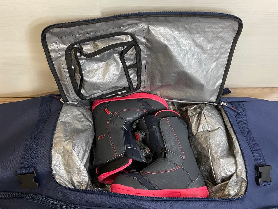 SALOMON サロモン スノーボード セット 135 23cm ケース付き