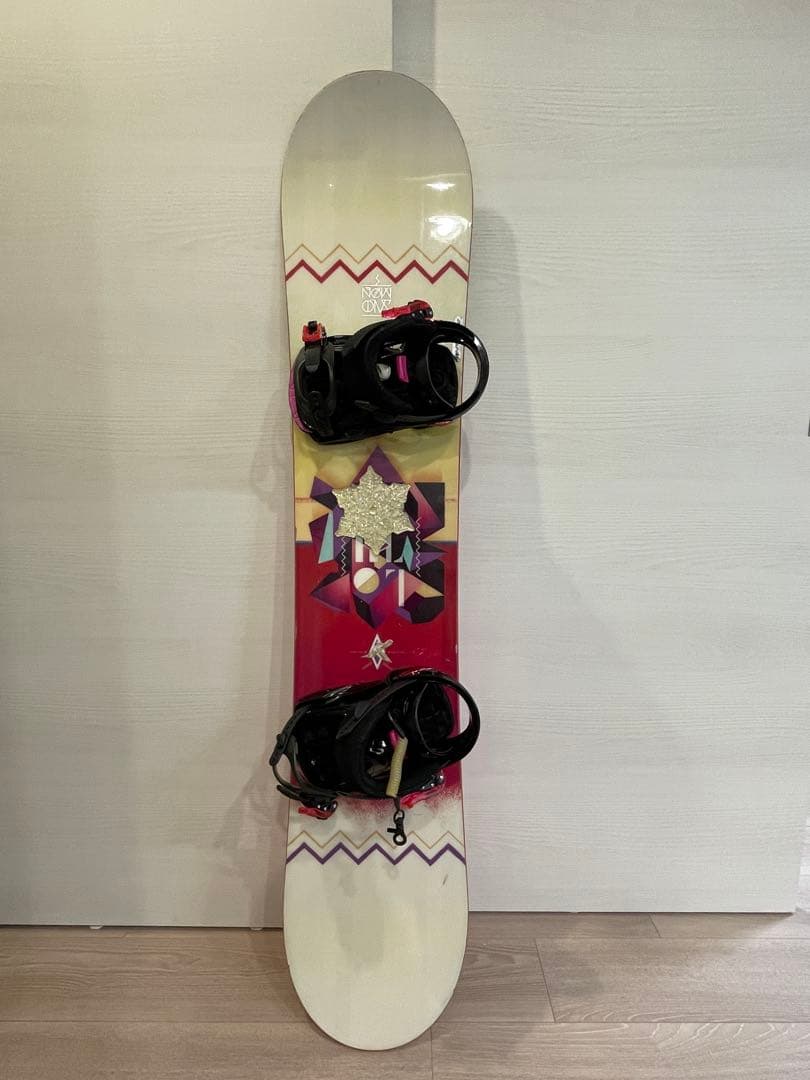 SALOMON サロモン スノーボード セット 135 23cm ケース付き