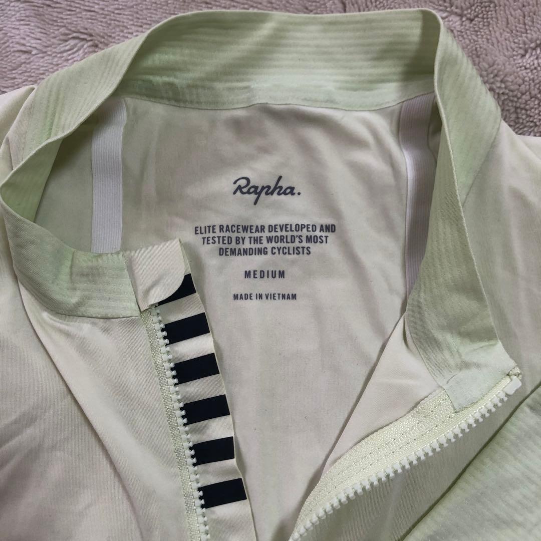 Rapha ラファ　プロチームジャージ ライムグリーン　Mサイズ