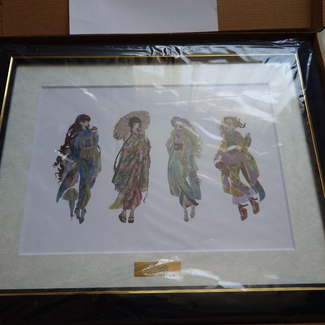 ZONE-00 描き下ろし和装ver キャラファイングラフ