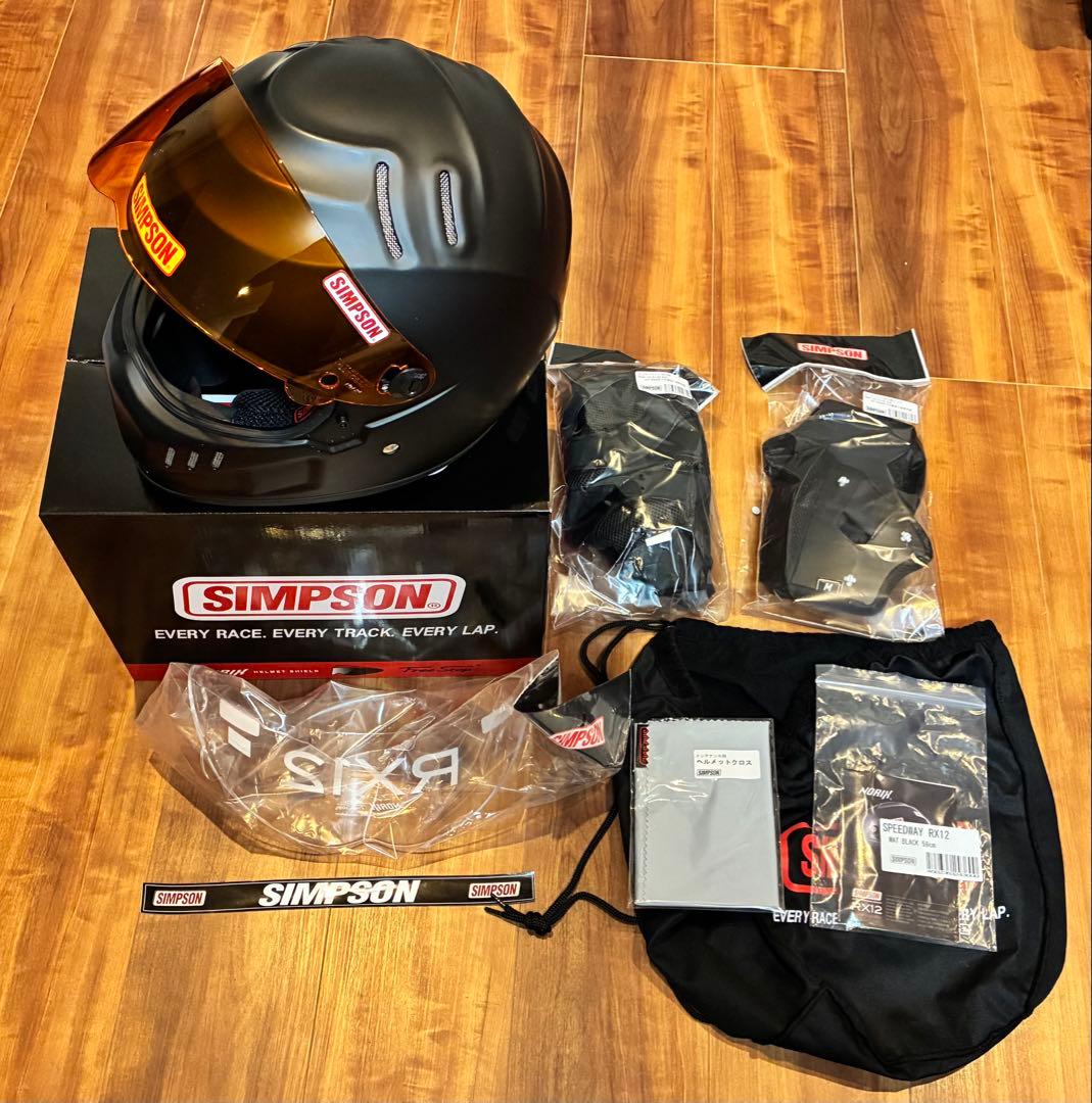 ほぼ新品　SIMSON SPEED WAY RX12 マットブラック 59cm