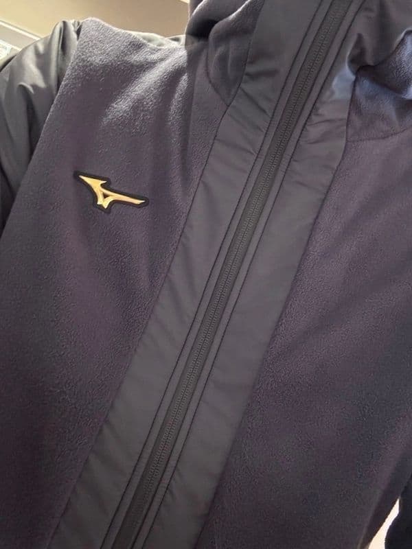Mizuno Pro 2024秋冬限定フリースジャケット サイズ Ｏ　ブラック