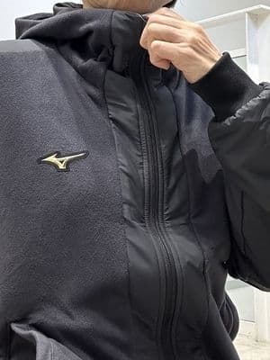 Mizuno Pro 2024秋冬限定フリースジャケット サイズ Ｏ　ブラック