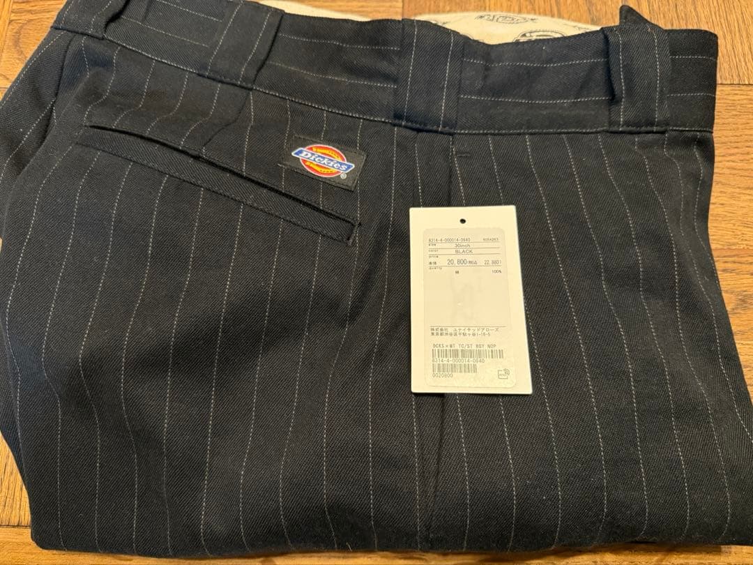 Dickies × monkeytime ストライプバギーパンツ 30inch