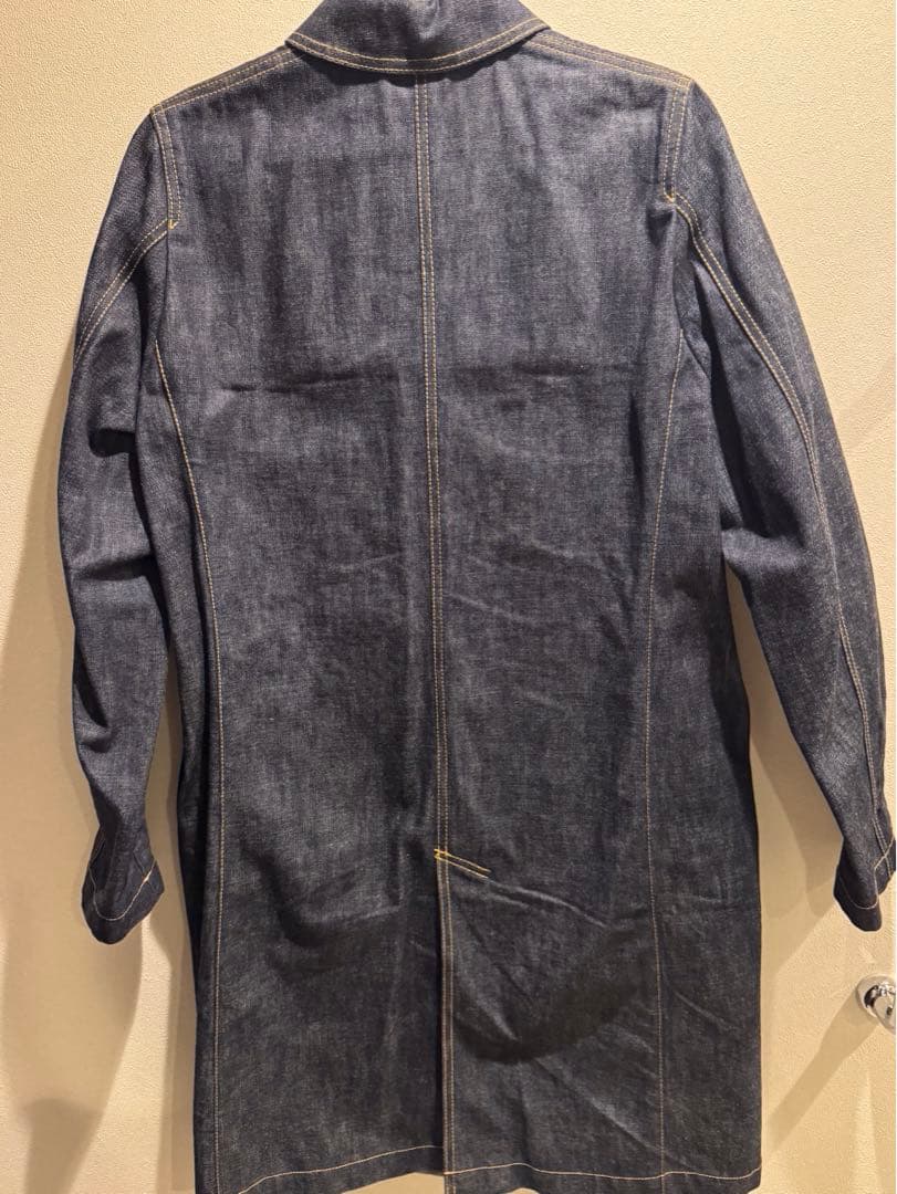 【お値下げ】　⭐️極美品⭐️ 春物　MACKINTOSH デニムステンカラーコート