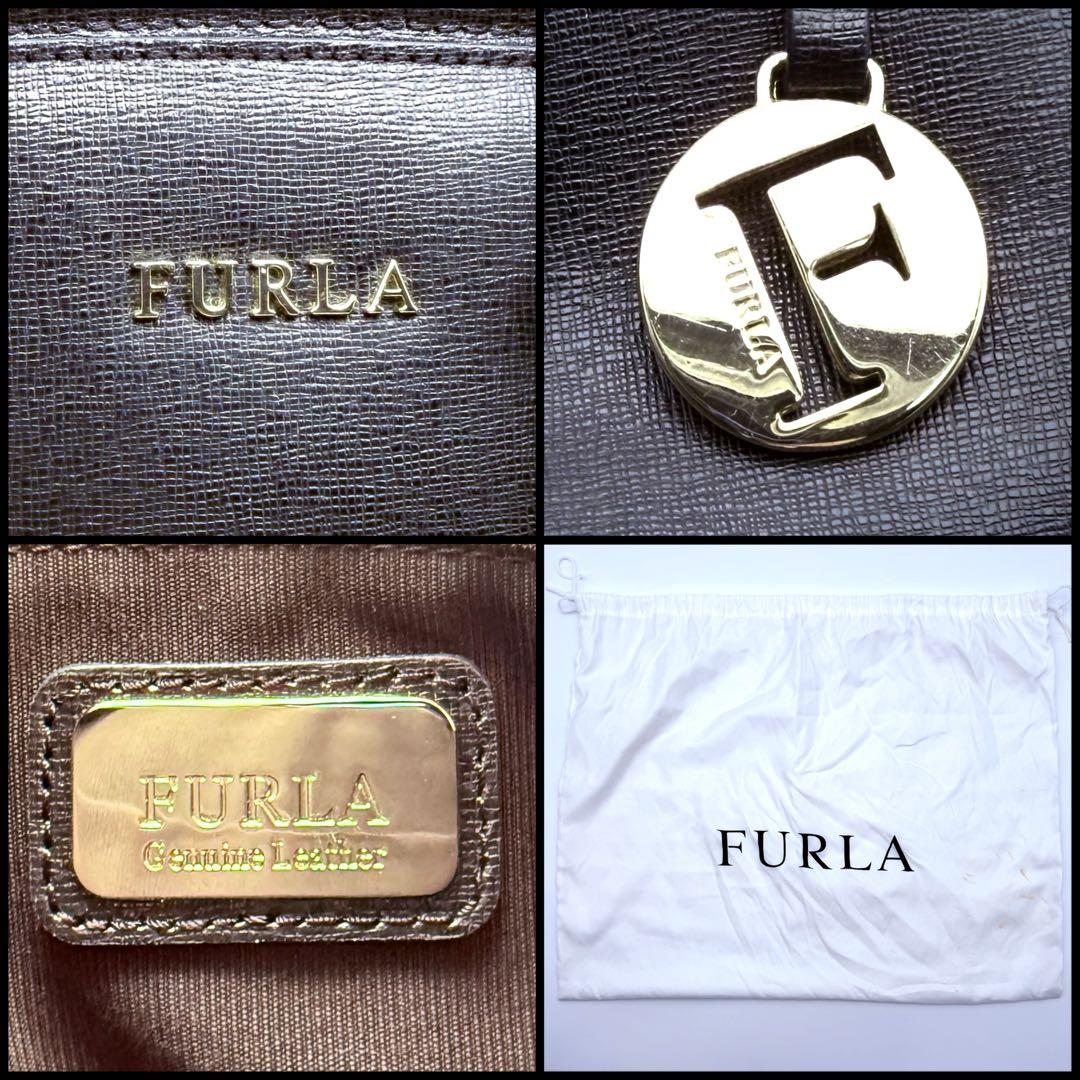 【極美品】FURLA フルラ　Tessa 2way ショルダーバッグ　テッサ