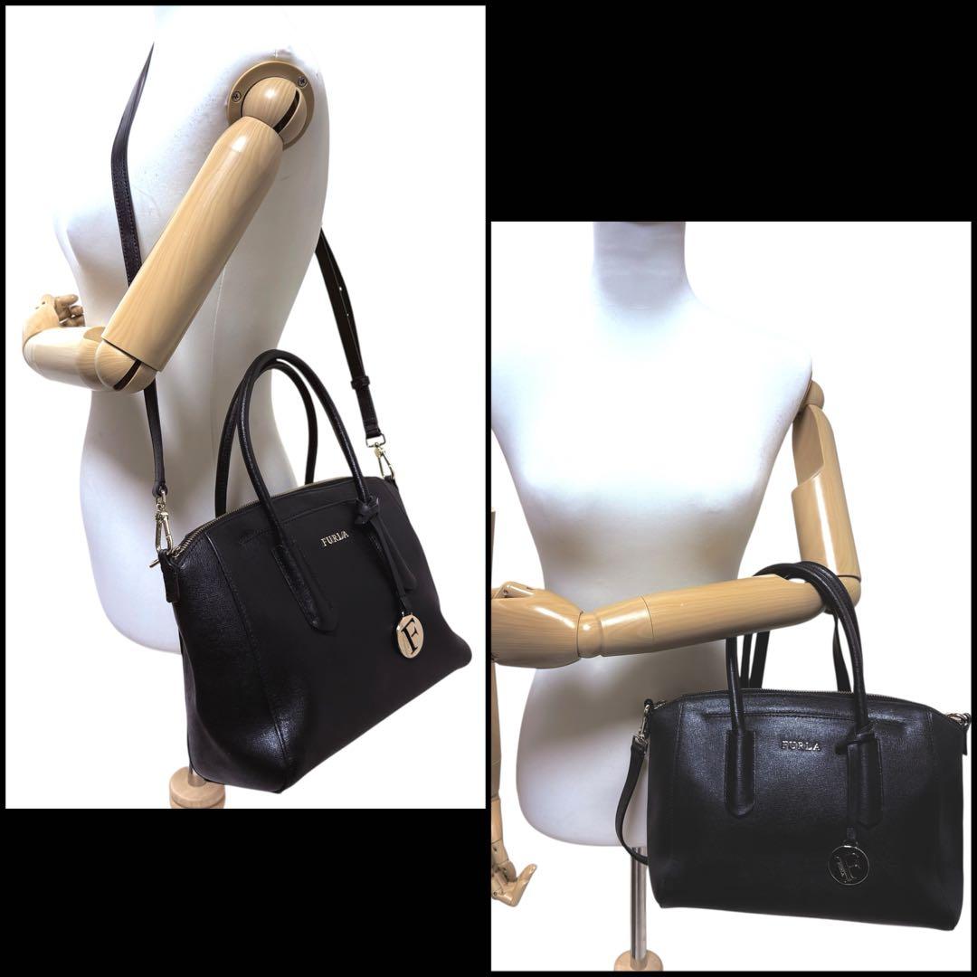 【極美品】FURLA フルラ　Tessa 2way ショルダーバッグ　テッサ
