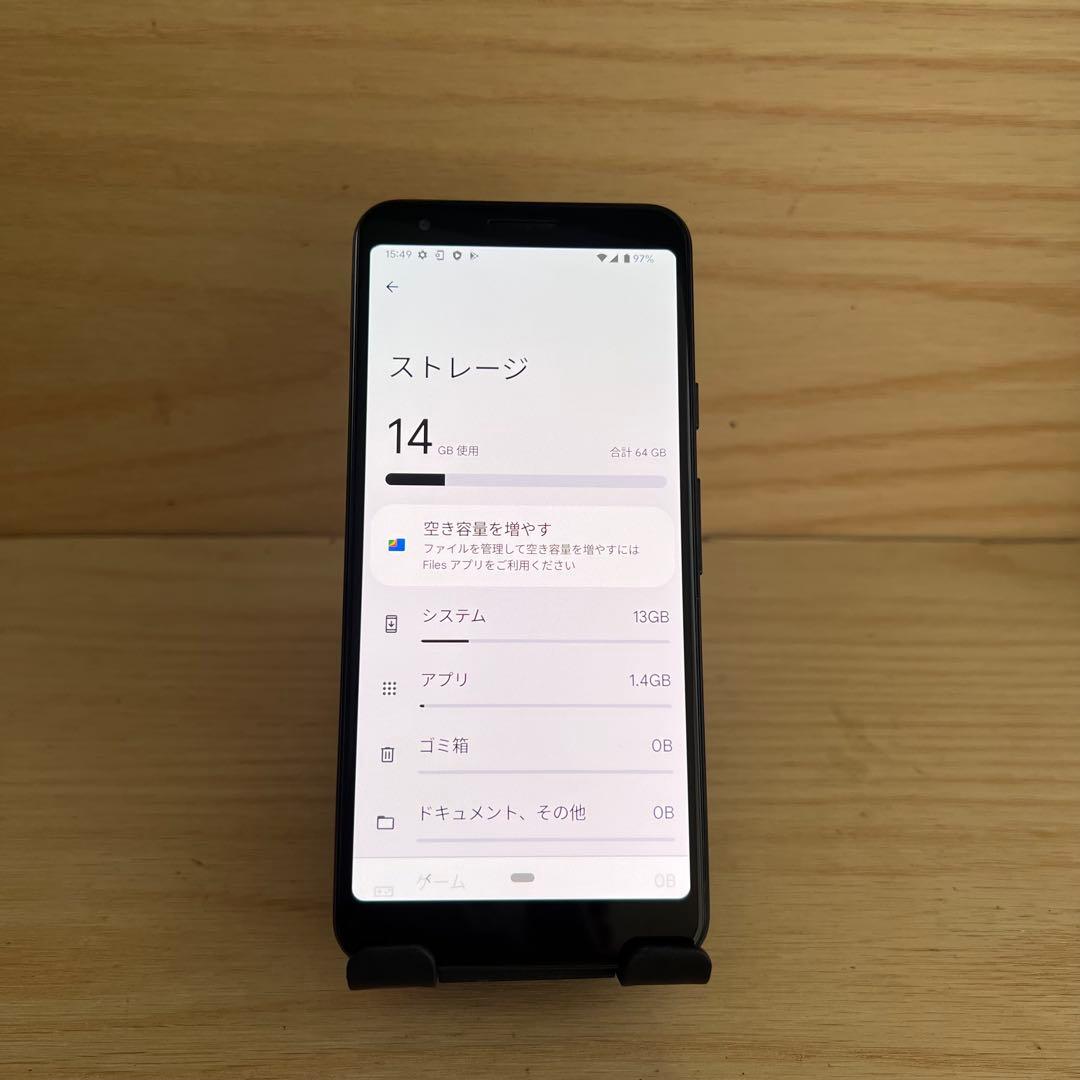 Google Pixel 3a本体 H55