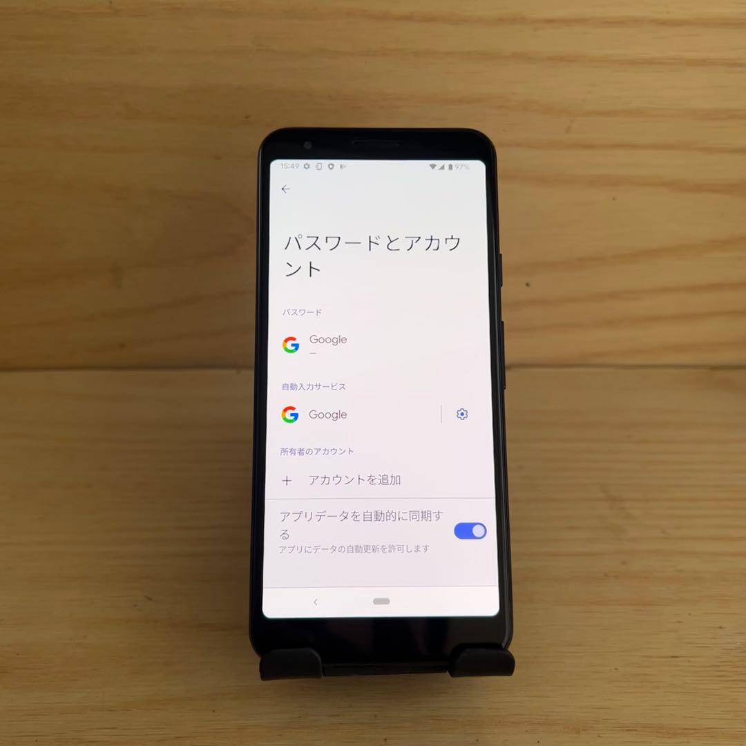 Google Pixel 3a本体 H55