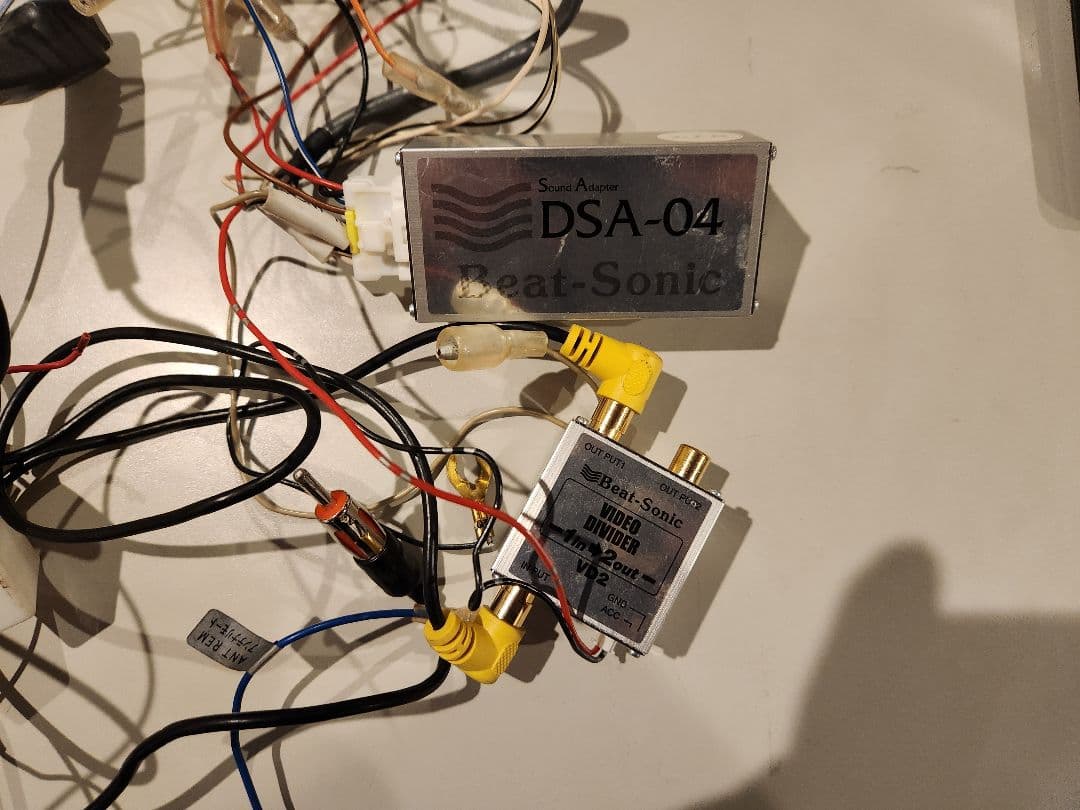 ビートソニック DSA-04 & GAP-MB005 ハーネス デリカD5