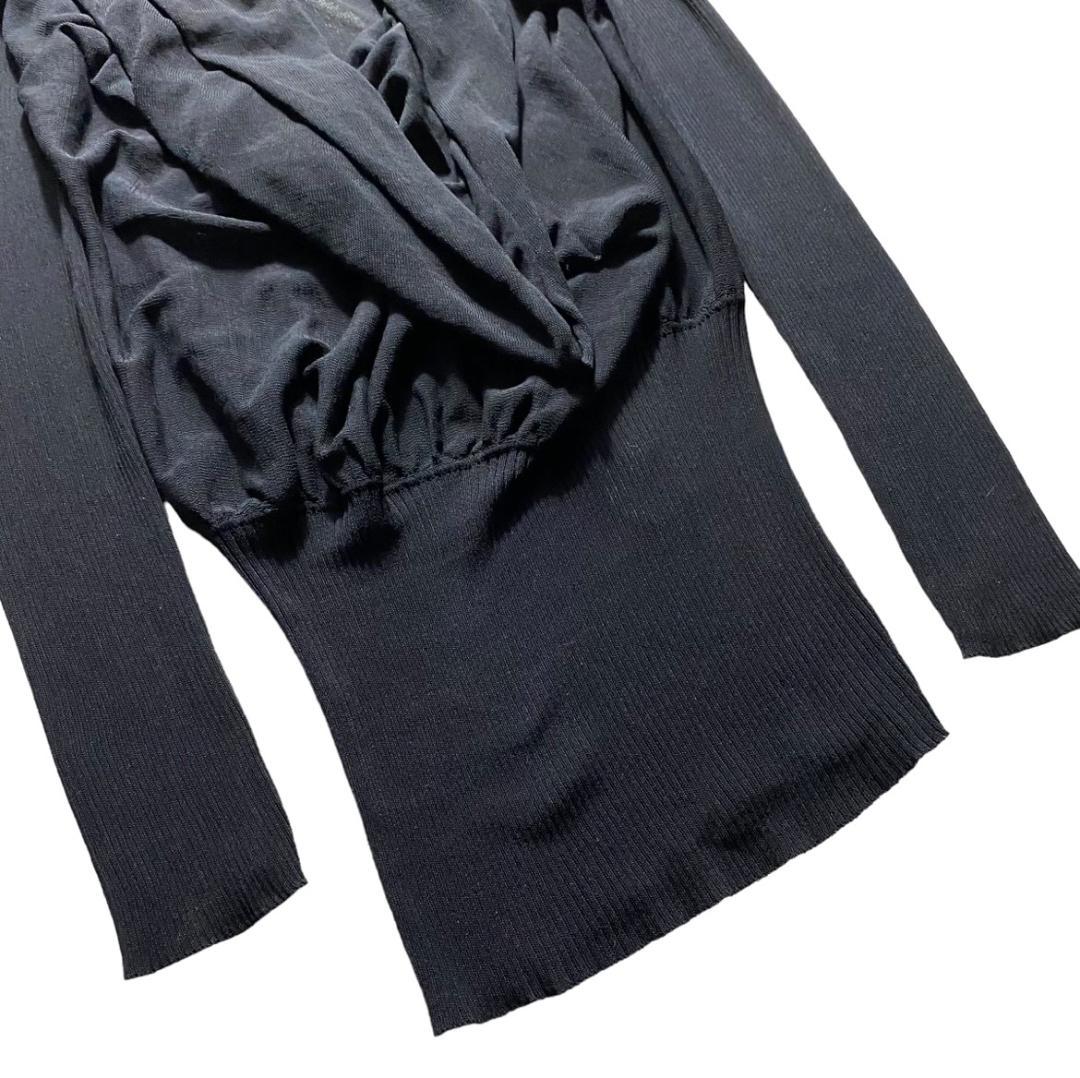 Rick Owens（リックオウエンス）ヴィンテージ ブラック ドレープ ドレス