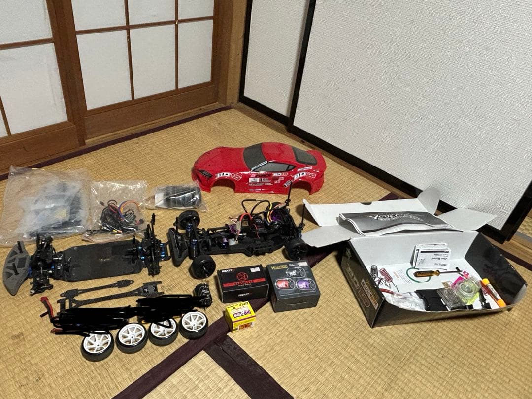 トヨタ スープラ ラジコンキット　RCカーフルキット