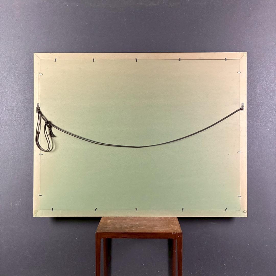 美品 ジョアン・フック「EVENING OVER～」超特大ジクレー 直筆サイン入