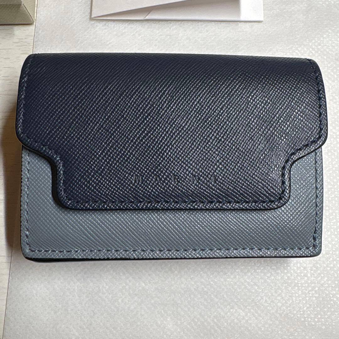 【美品】MARNI /マルニ/marni　トリフォールドウォレット