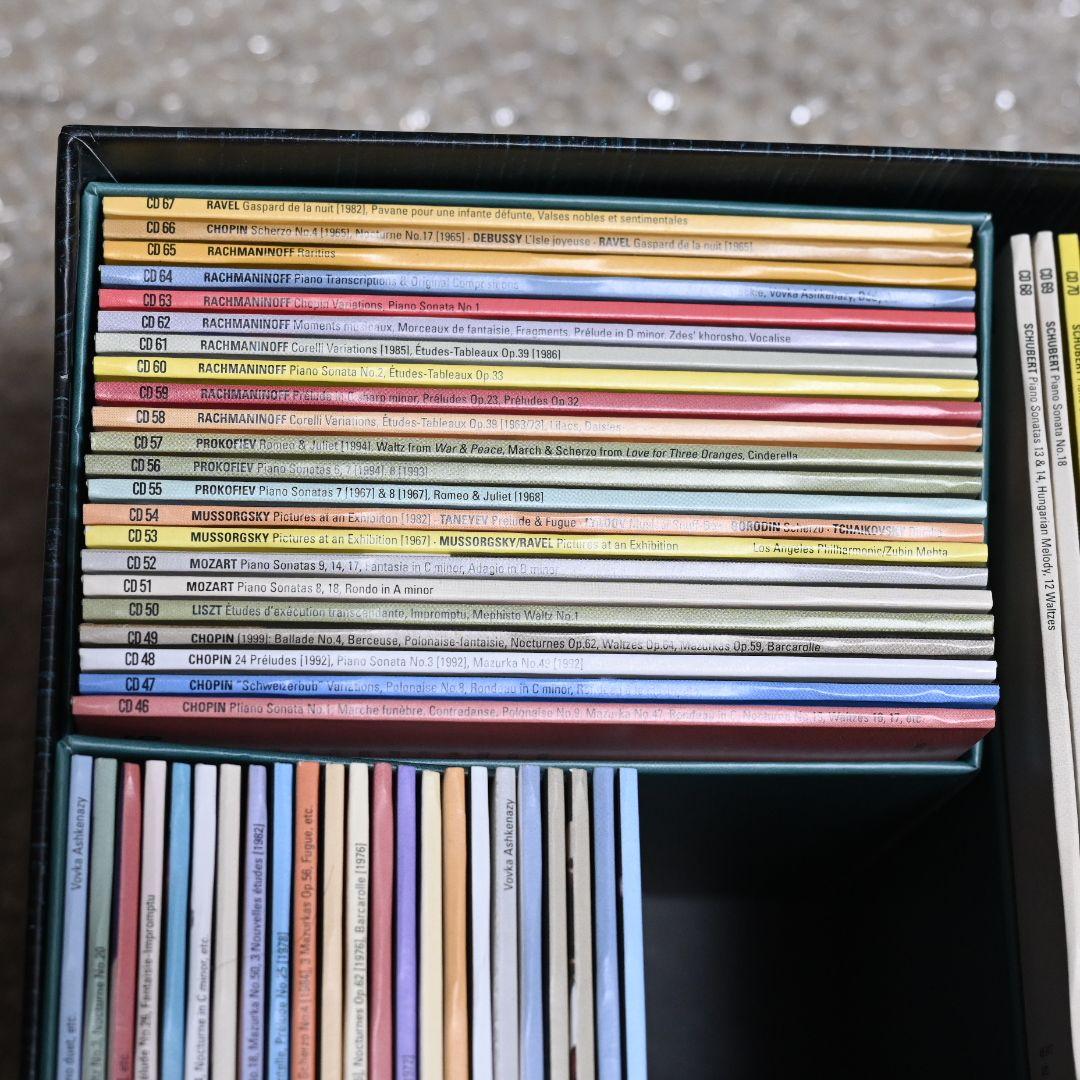ヴラディーミル・アシュケナージ／デッカ・ピアノ・ソロ録音全集（89CD＋BDA）