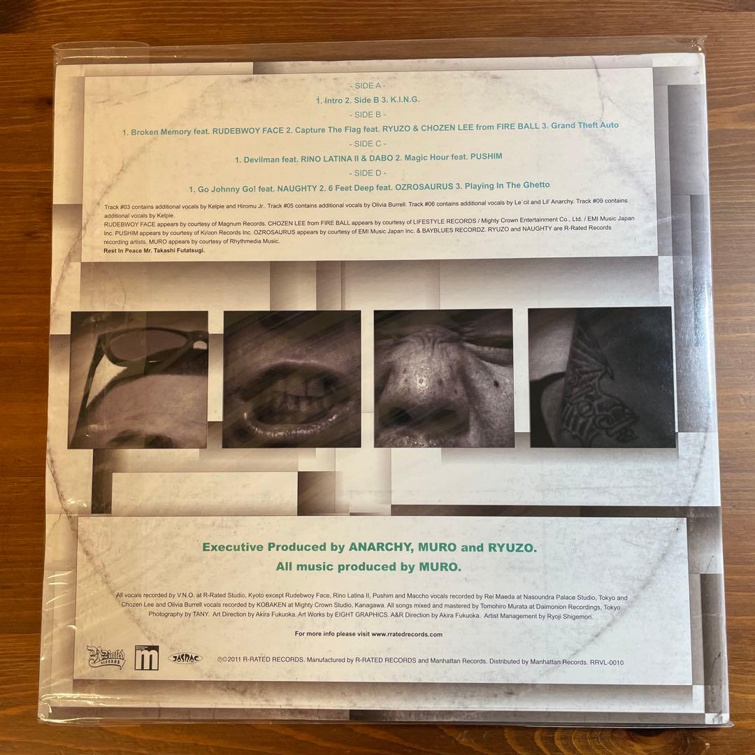 Anarchy Diggin' Anarchy アナーキー　 レコード　LP