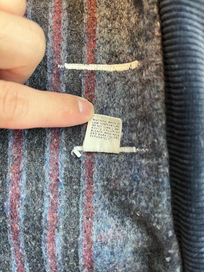 70s 80s カバーオール コーデュロイ襟付き ワークジャケット usa製