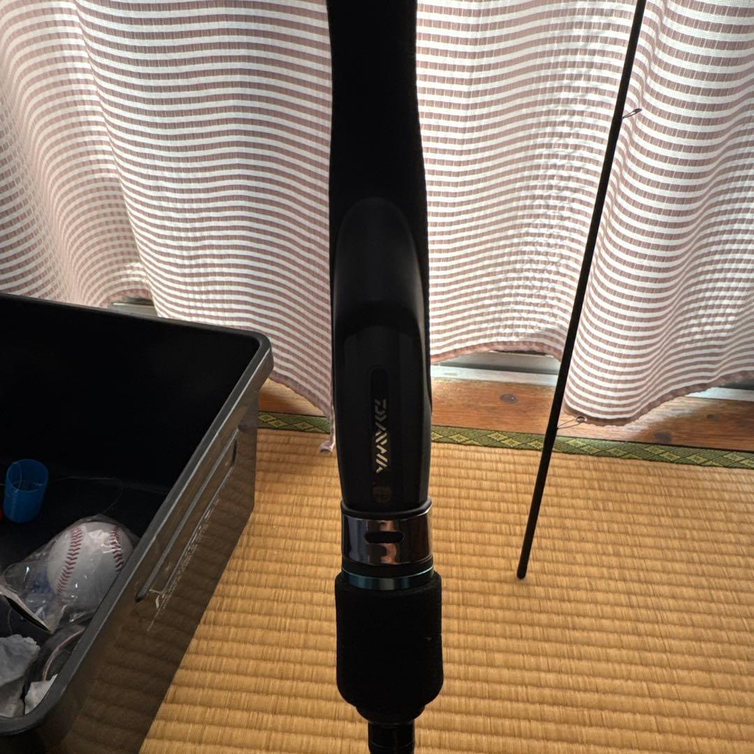 ダイワ エギングロッド 約2.4m カーボン製 黒