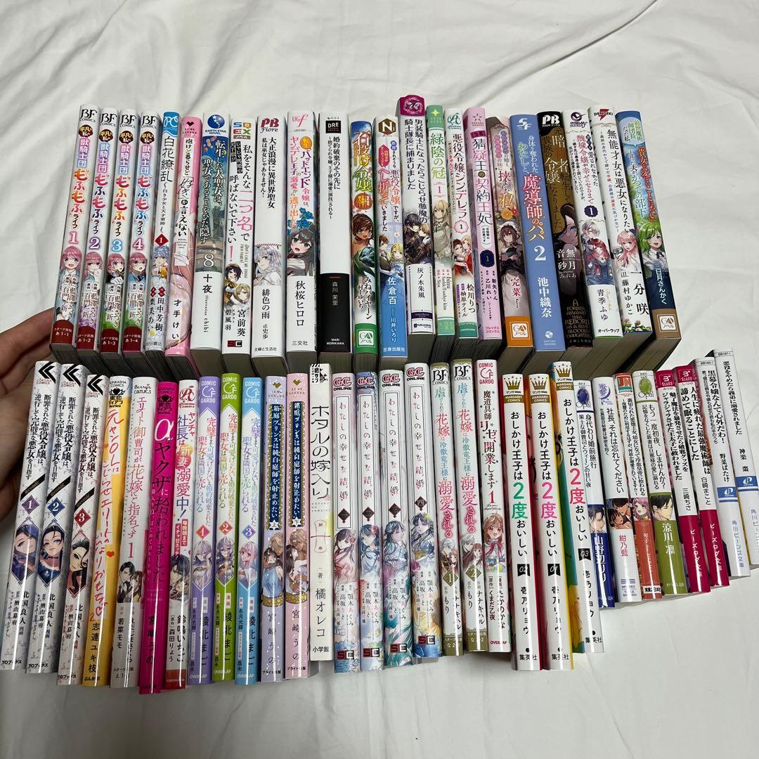 誰にも愛されなかった〜1巻、断罪された悪役令嬢〜1〜3巻 他小説、コミック