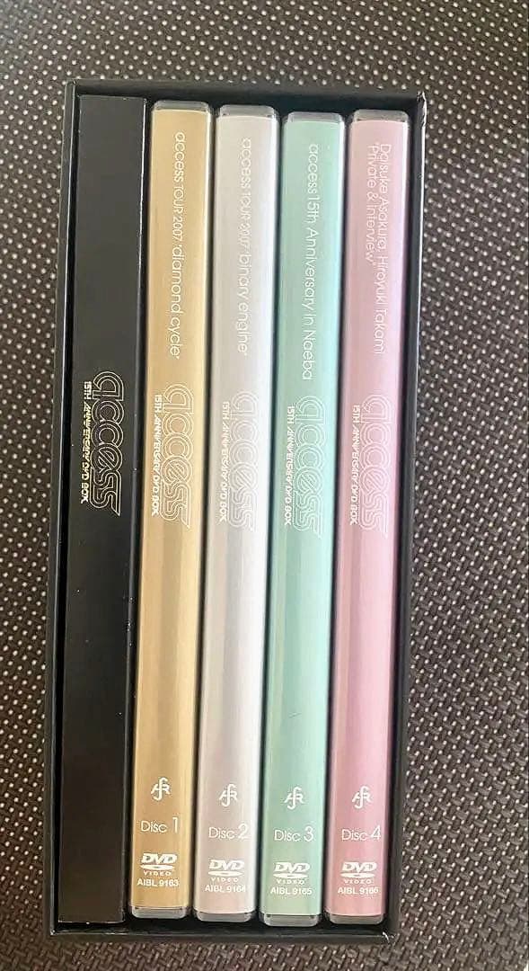 【✨最終値下げ】access15thアニバーサリーDVDBOX 完全生産限定盤