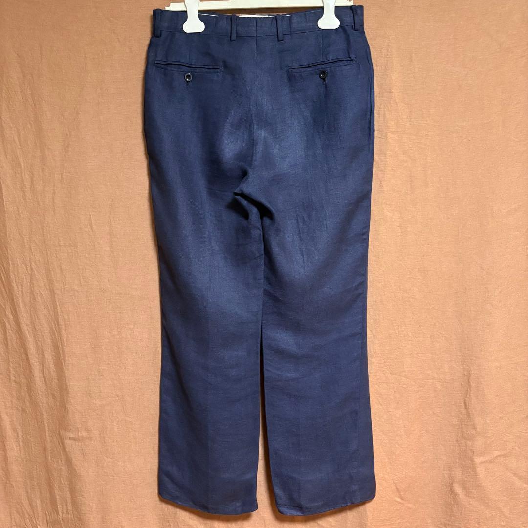 HERMES ネイビー スラックス