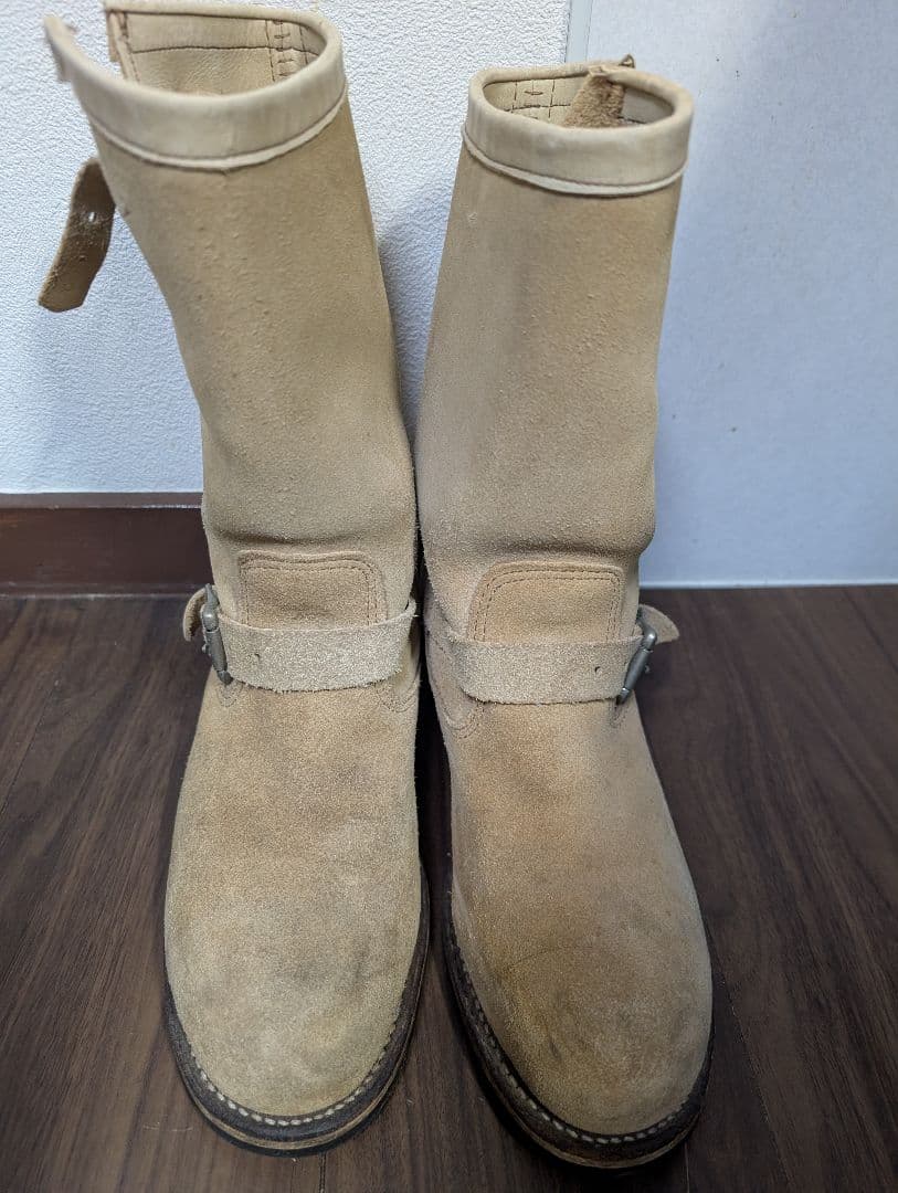 Chippewaチペア エンジニアブーツ　スエード　２５．５センチ