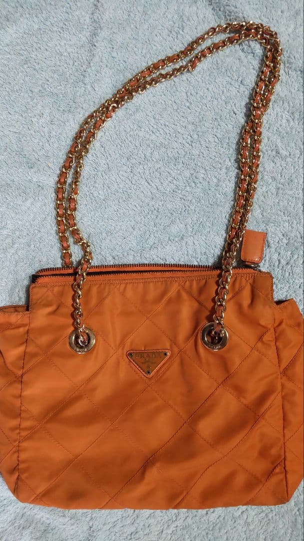 PRADA プラダ ショルダーバッグ オレンジ