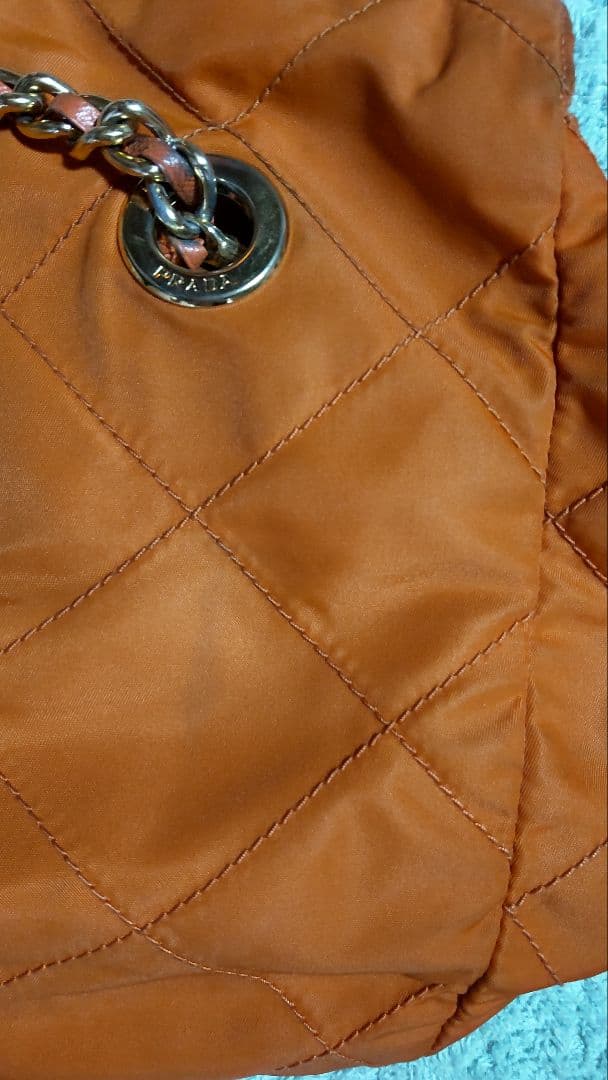 PRADA プラダ ショルダーバッグ オレンジ