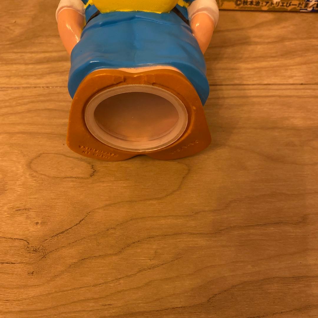 m*e様 こちら葛飾区亀有公園前派出所　こち亀　ワハハ　両さん貯金箱　ストラップ