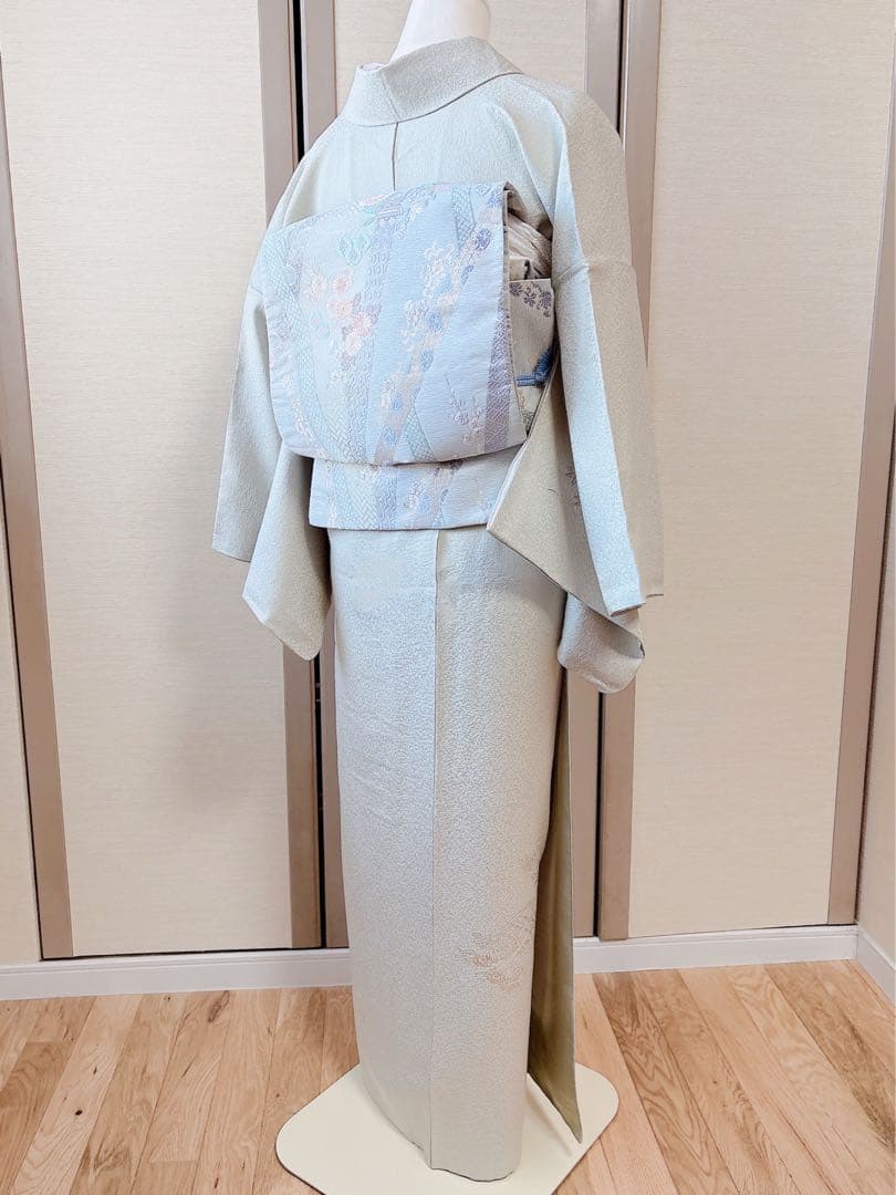 美品　訪問着　フルセット 裄67 スワトウ　卒業式　入学式　結婚式　M S 袋帯