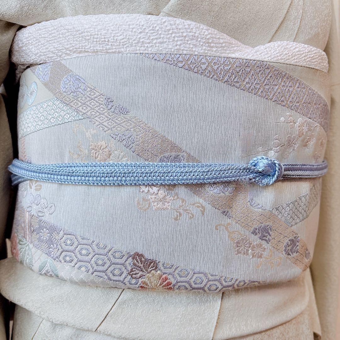 美品　訪問着　フルセット 裄67 スワトウ　卒業式　入学式　結婚式　M S 袋帯