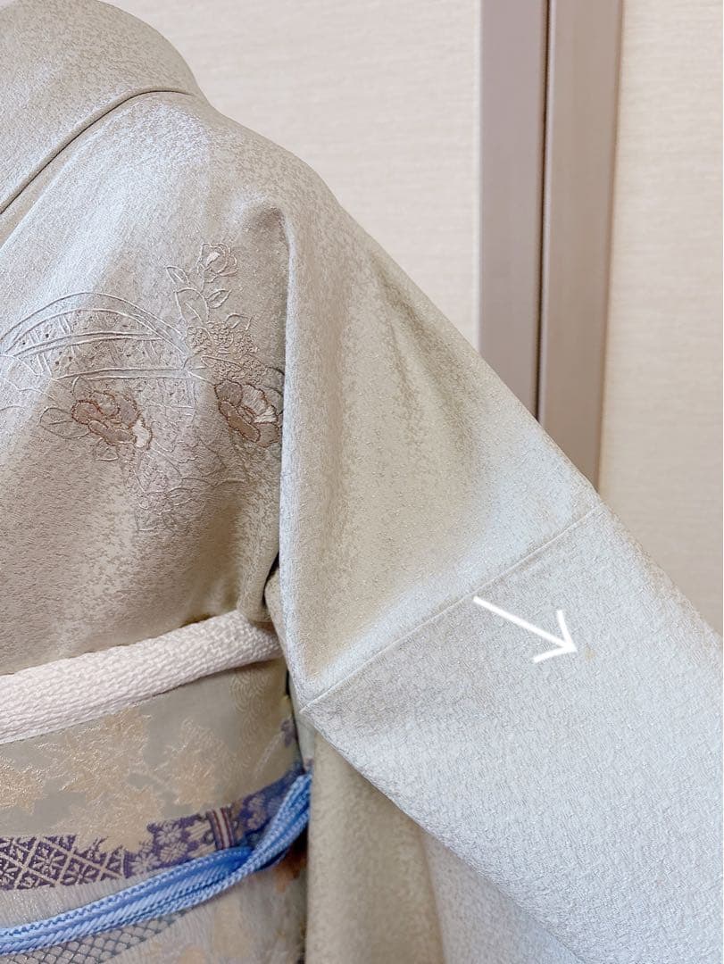 美品　訪問着　フルセット 裄67 スワトウ　卒業式　入学式　結婚式　M S 袋帯