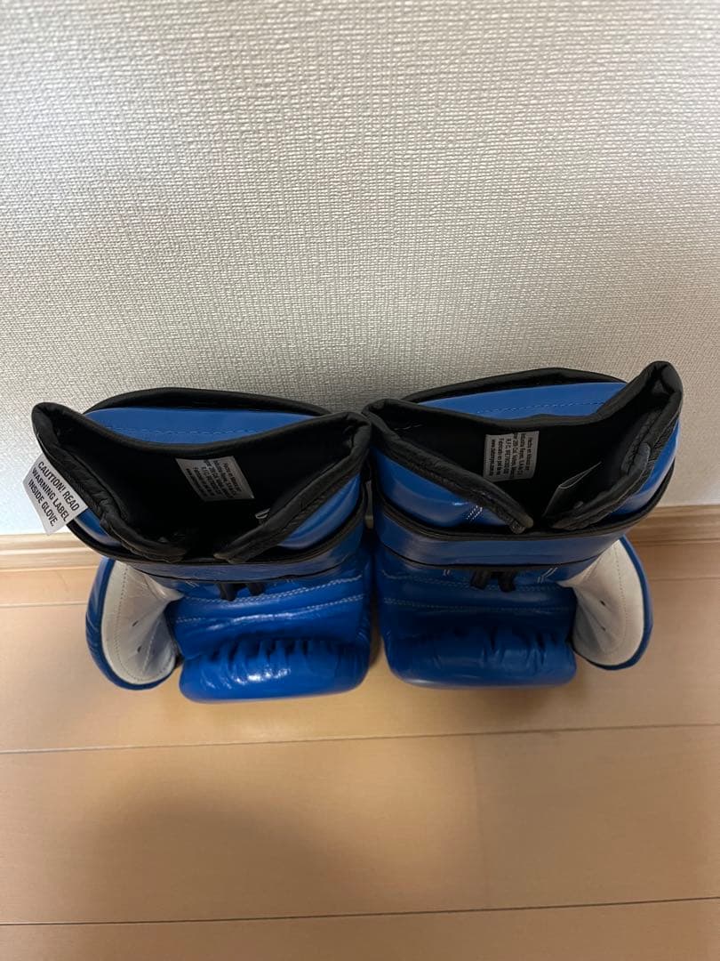 【ほぼ新品】REYES ボクシンググローブ 青12Oz