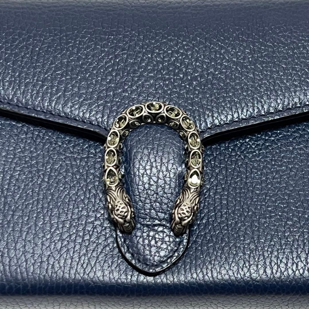 GUCCIグッチ DIONYSUS 401231 CAOGN チェーンウォレット