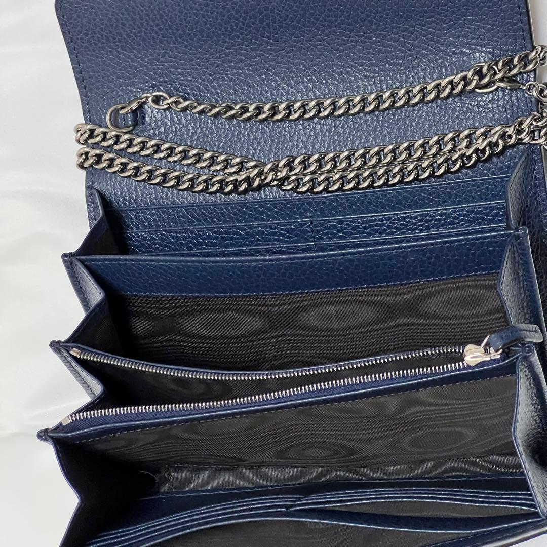 GUCCIグッチ DIONYSUS 401231 CAOGN チェーンウォレット