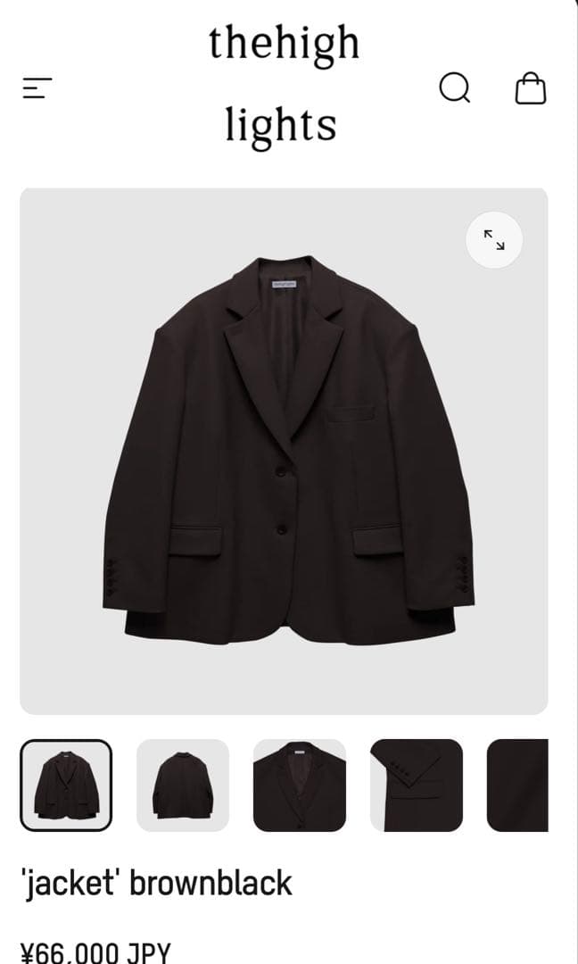 ⭐︎jeladoさん専用⭐︎ザハイライツ　ジャケット