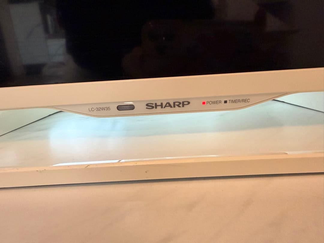 SHARP AQUOS LC-32W35 ホワイト液晶テレビ