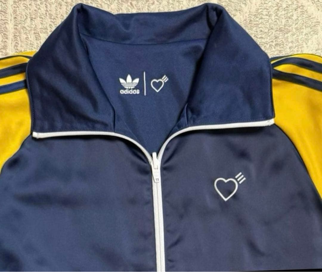 HUMAN MADE ×adidas ネイビー Mサイズ