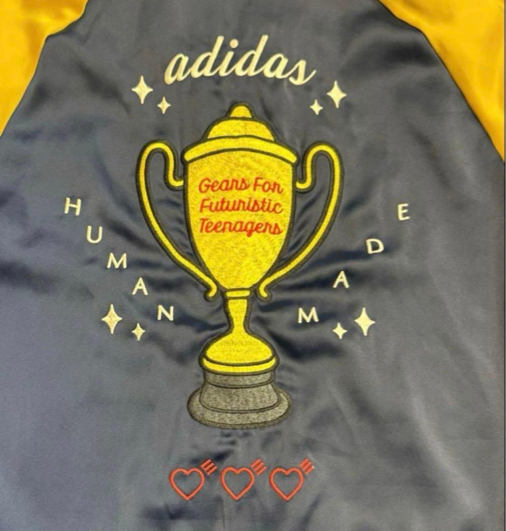 HUMAN MADE ×adidas ネイビー Mサイズ