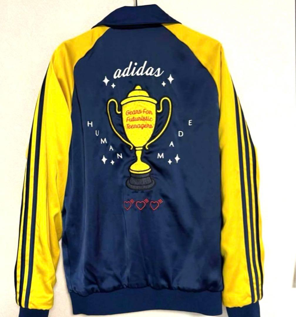 HUMAN MADE ×adidas ネイビー Mサイズ
