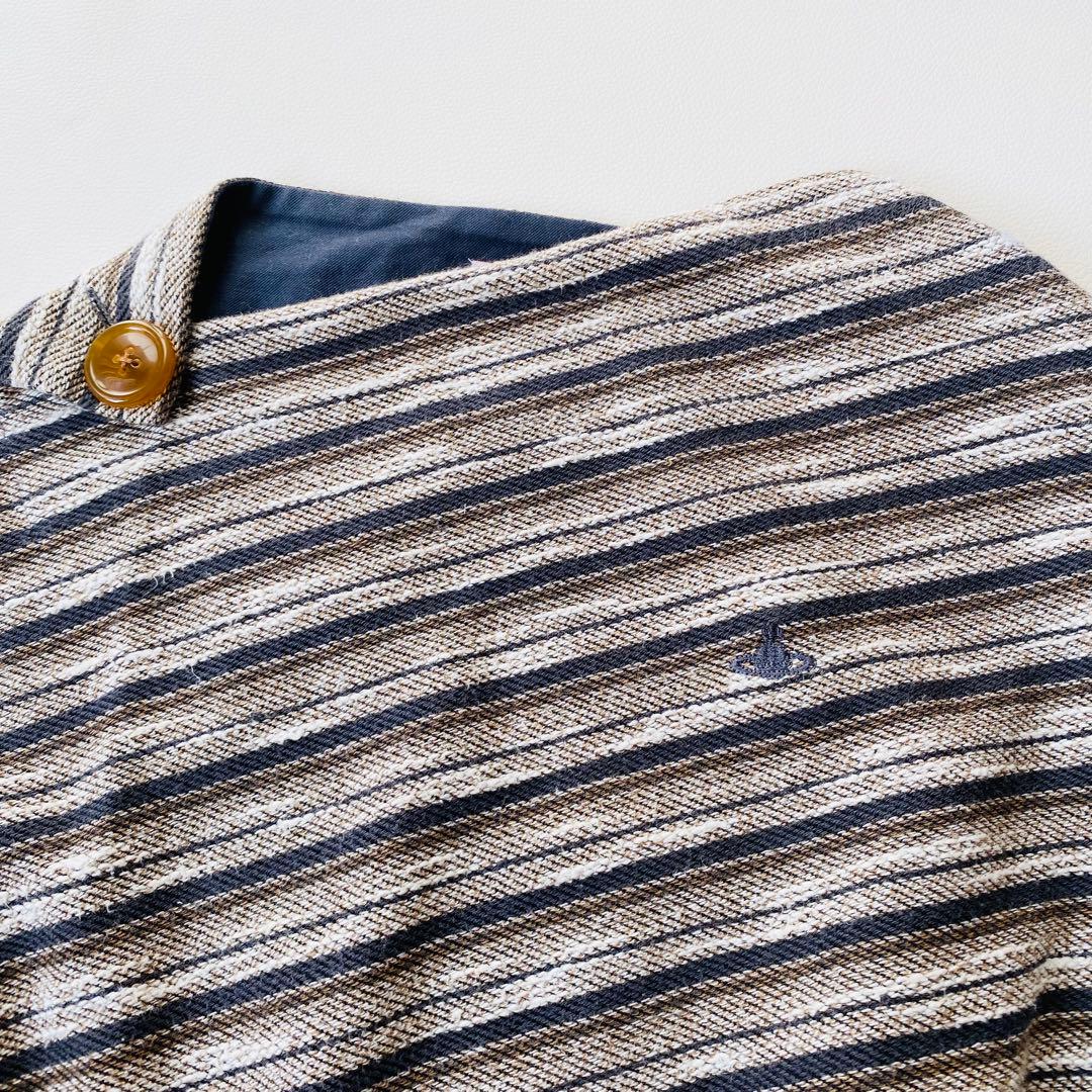 【美品】ヴィヴィアンウエストウッド　プルオーバー 変形カットソー　オーブ刺繍　M