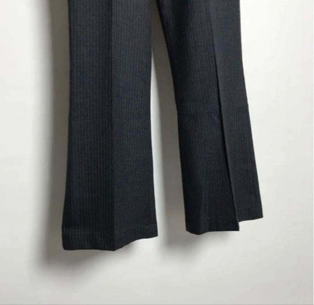 COMME des GARCONS　03AW　フレア　センタープレスウールパンツ