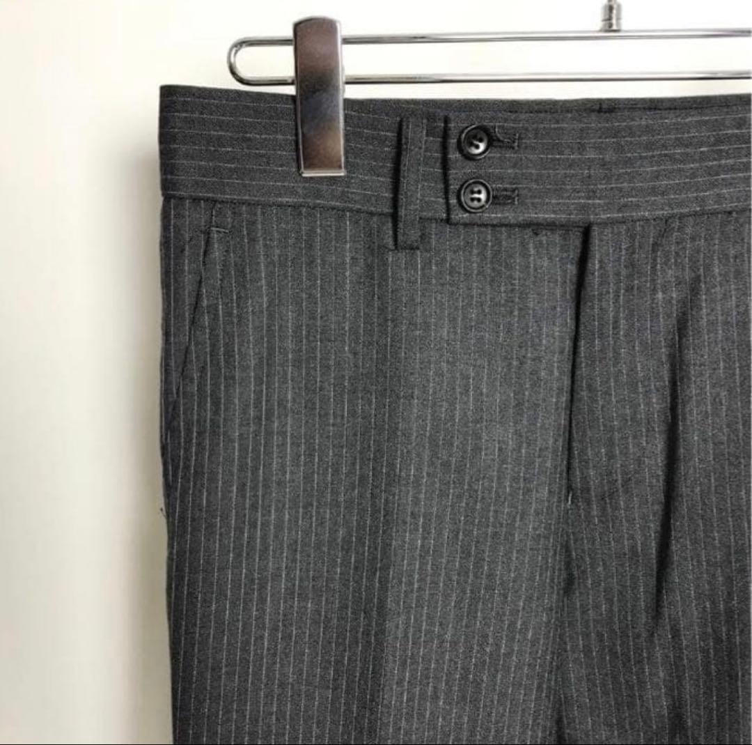 COMME des GARCONS　03AW　フレア　センタープレスウールパンツ