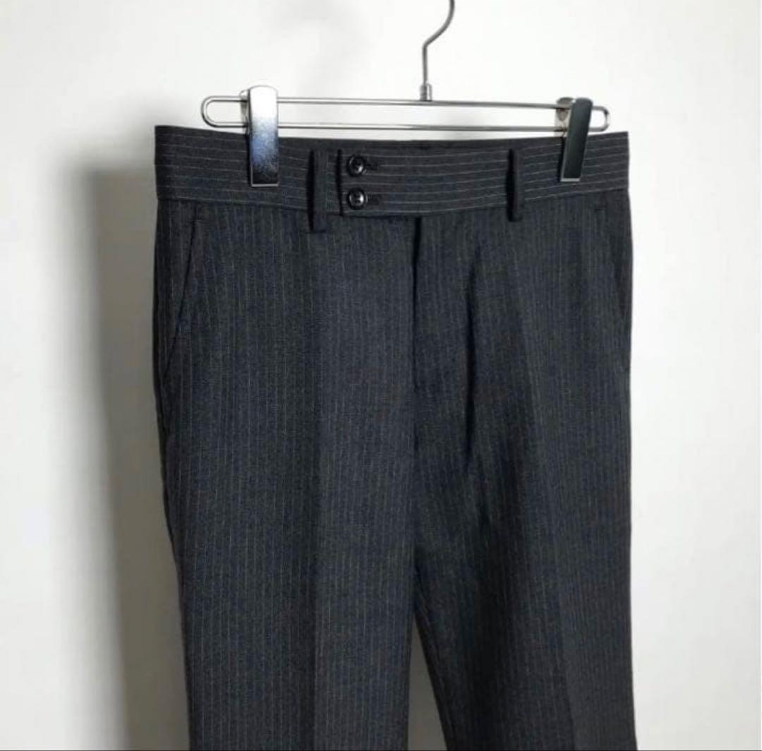 COMME des GARCONS　03AW　フレア　センタープレスウールパンツ